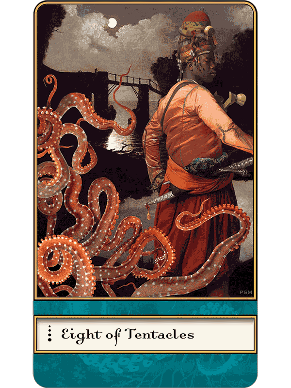 Boadicea Eight of Tentacles Card